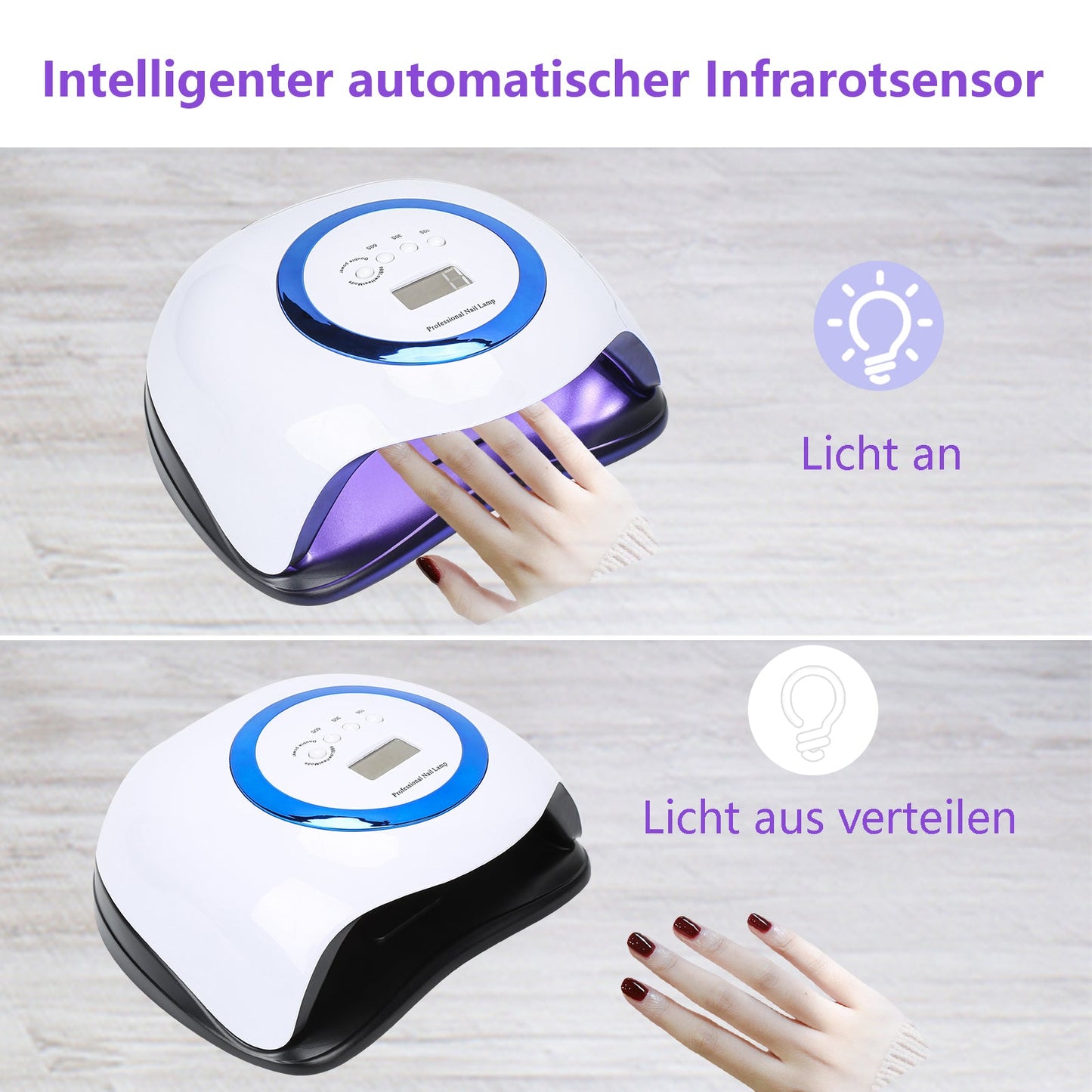 LED Nagel Lampe UV Nageltrockner