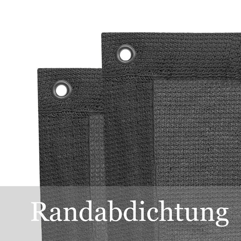 0.75*6m/ 0.9*6M HDPE Balkonnetz Anthrazit/ Grau