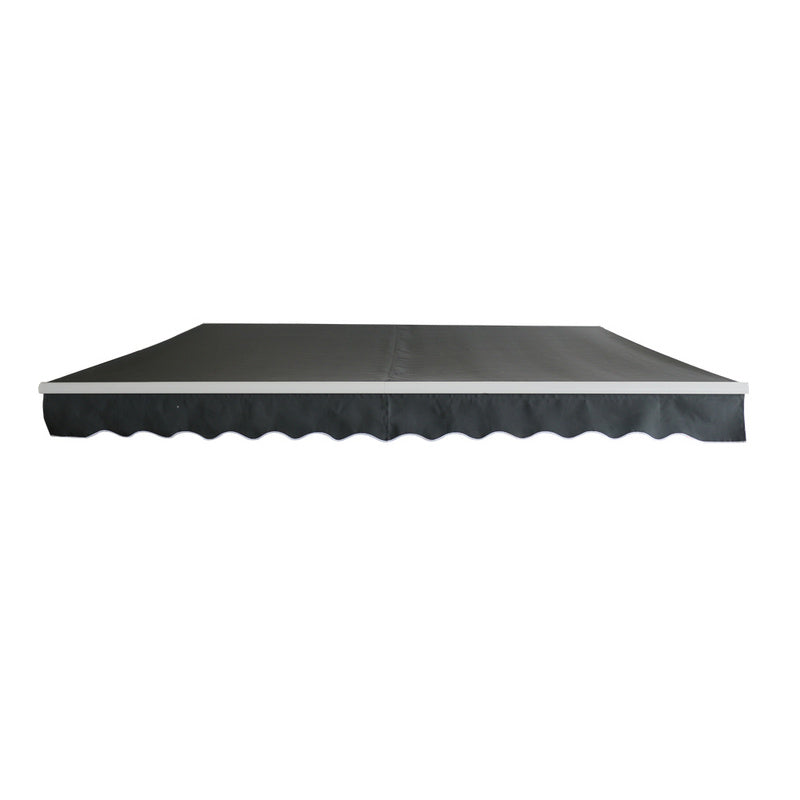 Halbe Kassettenmarkise 3*2.5M Dunkelgrau