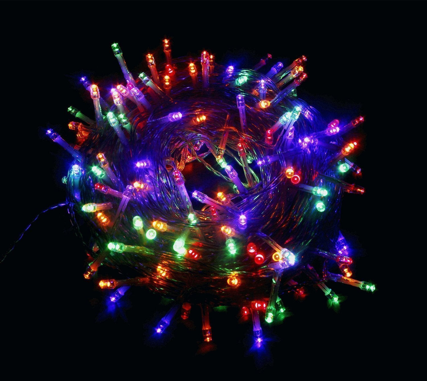 2 * 2M LED Lichternetz Lichterkette mit 204 LEDs Weihnachten mit Steuerbox Netz-ineinander greifen Bunt Warmweiß