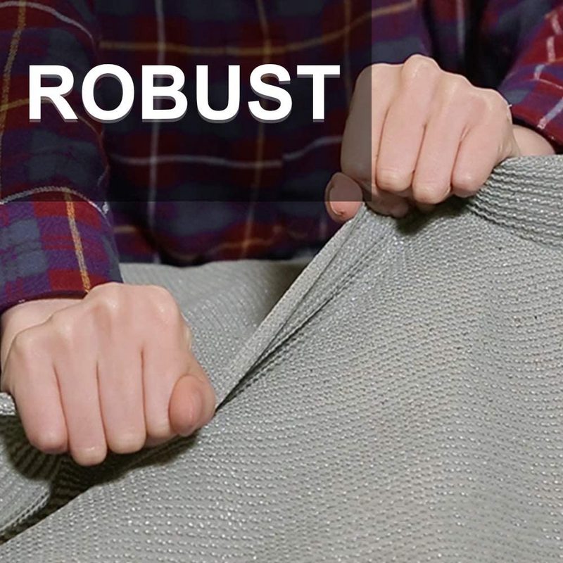 0.75*6m HDPE-Balkonsichtschutz Grau