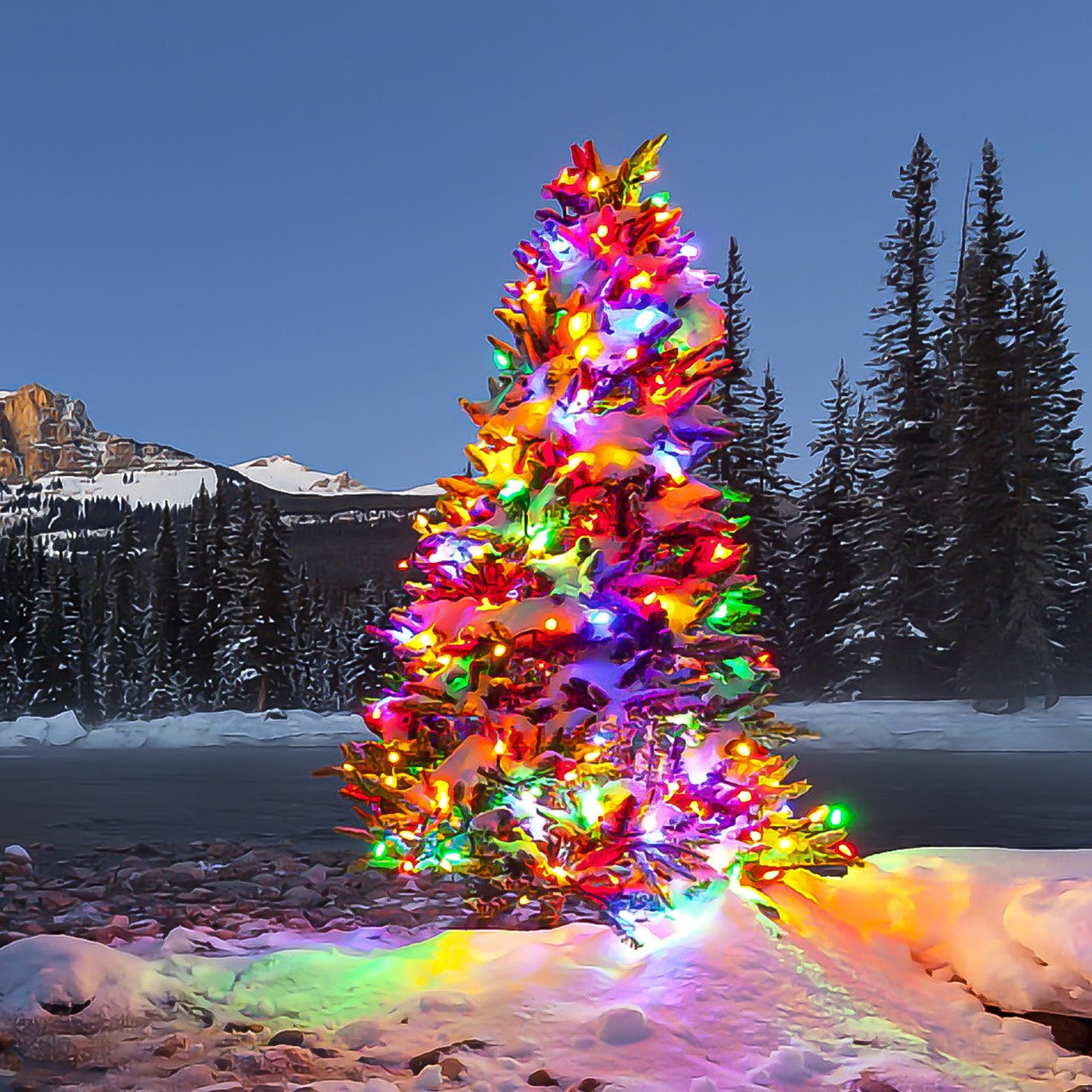 2 * 2M LED Lichternetz Lichterkette mit 204 LEDs Weihnachten mit Steuerbox Netz-ineinander greifen Bunt Warmweiß