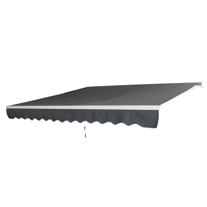 Halbe Kassettenmarkise 3*2.5M Dunkelgrau