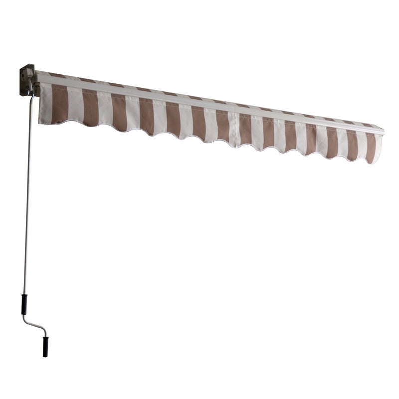 2.5*2M/ 3*2.5M/ 3.6*3M Halbe Kassettenmarkise Beige / Anthrazit